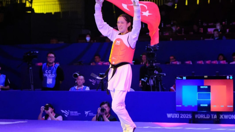 Balıkesir’in gururu Nafia Kuş Aydın 2. kez dünya şampiyonu